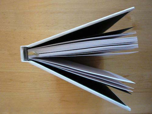 Handmade Argleton book - CC BY SA Jessica Spengler