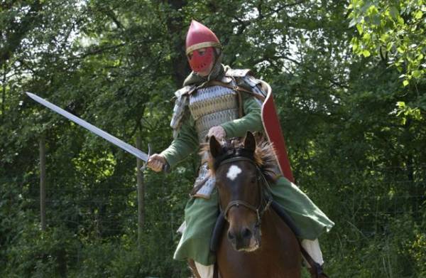 L'auteur, en selle, voilà quelques années.